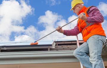 Harmston soft wash roof cleaning